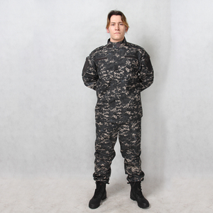 Veste et <span class=keywords><strong>pantalon</strong></span> de combat, costume tactique formel, uniforme camouflage urbain numérique - Product Image 1