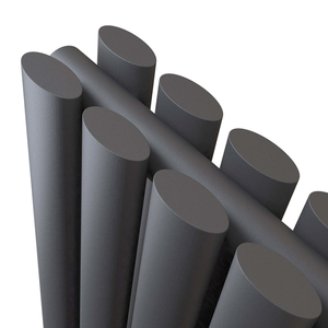 SUN-R10A Anthracite Dọc Hình Bầu Dục Cột Tản Nhiệt Đơn Bảng Điều Khiển Đôi Thiết Kế Tản Nhiệt - Product Image 6