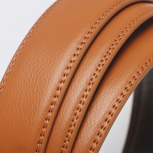<span class=keywords><strong>Ceinture</strong></span> de rechange automatique en <span class=keywords><strong>cuir</strong></span> véritable <span class=keywords><strong>pour</strong></span> homme, sans <span class=keywords><strong>boucle</strong></span>, largeur 3,5 cm, multicolore, vente chaude - Product Image 3