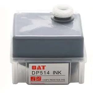 Compatível com dp514 544, tinta preta para duplicador digital DP-3050 3060 3070 3080