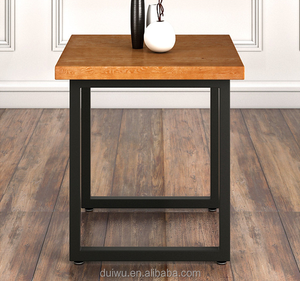 Meubles de <span class=keywords><strong>cafétéria</strong></span> industrielle, <span class=keywords><strong>table</strong></span> en bois massif de haute qualité 48x72, meilleure vente 2017 - Product Image 3