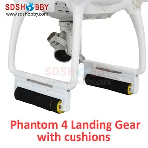 Erhöhte Fahrwerk Skid Kameraausrichtung Protector mit Kissen Schock Adsorption Stabilisatoren für DJI Phantom4