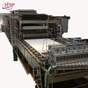 60 T/Gün 3200mm fourdrinier makinesi kraft kağıt fabrikası makineleri satış kraft oluklu kağıt makineleri fiyat