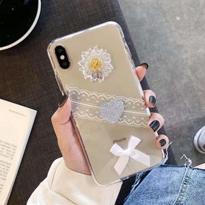Nuova <span class=keywords><strong>Cover</strong></span> Morbida <span class=keywords><strong>Trasparente</strong></span> in TPU con Pizzo 3D a Margherita per <span class=keywords><strong>iPhone</strong></span> Xr X Xs 7 8 <span class=keywords><strong>11</strong></span> 12 13 14 15 16 Plus <span class=keywords><strong>Pro</strong></span> <span class=keywords><strong>Max</strong></span> - Product Image 6