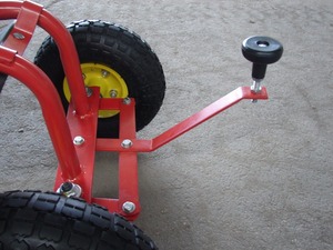 Garden Type <strong>Stool</strong> <strong>on</strong> <strong>Wheels</strong> Seat Cart Tractor Scoot with Bucket Basket - Product Image 6