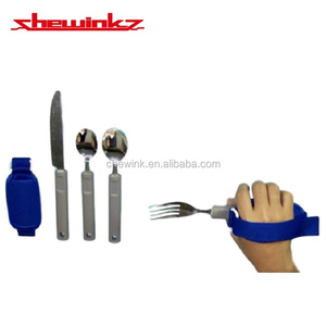 Ensemble de couverts pliables en acier inoxydable à poignée serrée pour l'approvisionnement en soins de santé - Product Image 2