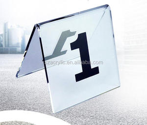 Restaurant de bureau <span class=keywords><strong>acrylique</strong></span> de <span class=keywords><strong>plaque</strong></span> d'immatriculation - Product Image 3