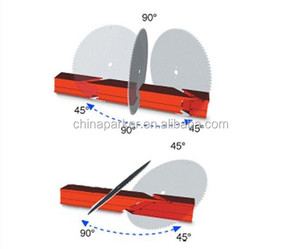 Machine de découpe à tête unique, profil de porte en v en aluminium, une scie pour couper une Section en aluminium - Product Image 1
