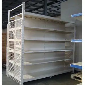 integrated industrial shelving rack with high quality and heavy duty capacity hypermarket use and combined system to display