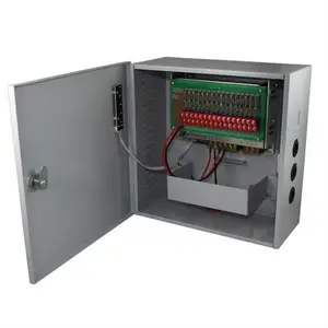 20a 16ch cctv power supply unit for cctv with battery backup