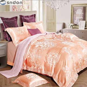 Ga Trải Giường Thêu Theo Yêu Cầu Bộ Ga Trải Giường Bằng Tre <span class=keywords><strong>300T</strong></span> Làm Mát Cho Gia Đình - Product Image 6