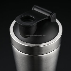 Bouteille à shaker pratique en acier inoxydable, shaker de protéines, mis à niveau, shaker en métal personnalisé, vente en gros, ml - Product Image 6