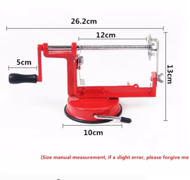 ポテトツイスターポテトスライサーステンレススチールキッチンアクセサリートルネードスライサー手動カッタースパイラルチップ