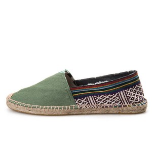 Wholesale <strong>Pe</strong> Soft Sole Espadrille Lady Casual <strong>Shoe</strong> Women Knitted Canvas <strong>Shoes</strong> - Product Image 5
