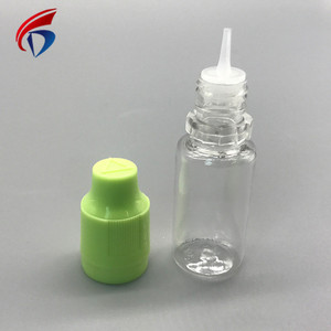 Logo imprimé unique forme épreuve des enfants nicotine 3 ml en plastique pet avec dameur et cap e bouteille d'huile - Product Image 4