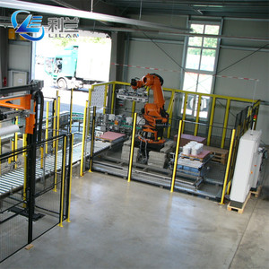 Tùy chỉnh <span class=keywords><strong>Robot</strong></span> xếp chồng thao túng <span class=keywords><strong>Robot</strong></span> palletizer cho thùng carton Thùng Túi palletizing hệ thống - Product Image 6