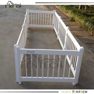 Barato plástico personalizado niños cerca fábrica de esgrima, enrejado y puertas piquete o oreja de perro disponible virgen PVC - Product Image 1