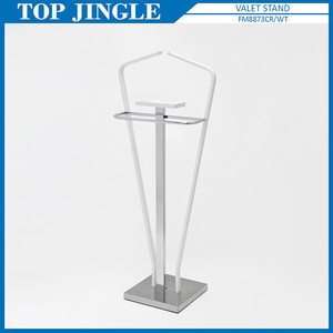 Porte-vêtements et support en métal moderne à 8 cintres avec porte-parapluie pour salon - Product Image 2