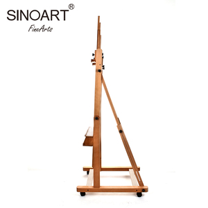 Matériau métallique De Fer Artiste Peinture Double Toile Titulaire <span class=keywords><strong>Studio</strong></span> Chevalet Pour Croquis - Product Image 4