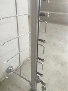 <strong>Optical</strong> Machinery Accessory <strong>Wall</strong> <strong>Mounted</strong> Eyeglasses Display Rods Lockable Sunglasses Display Racks Poles - Product Image 3