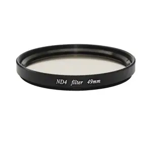 Filtro per fotocamera OEM filtro in vetro multistrato ND4 a densità neutra HMC da 49mm