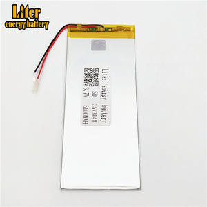 Оптовая продажа ультра тонкий 3573148 6000 мАч lipo батареи <span class=keywords><strong>3</strong></span>,7 в перезаряжаемые литий ионный полимерный - Product Image 1