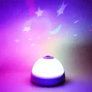 EMAF-reloj despertador de estrella para niños, proyector de proyección de mesa, hermoso cambio de color