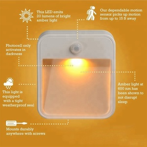 แบตเตอรี่ขับเคลื่อนไร้สายตรวจจับการเคลื่อนไหวนำแสงกลางคืน - Product Image 2