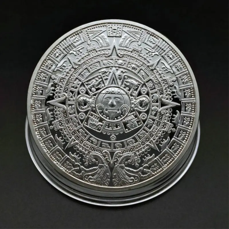 Personalizzato unico di design in argento placcato oro antico di souvenir in metallo moneta religioso per i regali