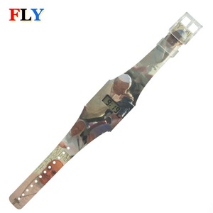 Bán hàng nóng màu sắc tùy chỉnh mô hình tốt cho xúc tiến cô gái chàng trai Quà Tặng DIY <span class=keywords><strong>LCD</strong></span> Túi Tyvek giấy đồng hồ kỹ thuật số - Product Image 3