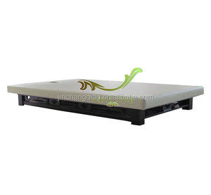Table de massage thaïlandaise en bois durable et cuir TM606, faible hauteur, pour les spas et les cliniques de massage - Product Image 1