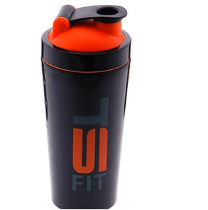 टर्बो मिक्सर स्टेनलेस स्टील 25oz मिक्सर बोतल प्रोटीन प्रकार के बरतन + 1 पाउडर कीप - Product Image 5