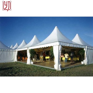 <span class=keywords><strong>Tente</strong></span> de réception de mariage en PVC de type pagode pour l'extérieur, 5x5m, 6x6m, pour salon professionnel - Product Image 5