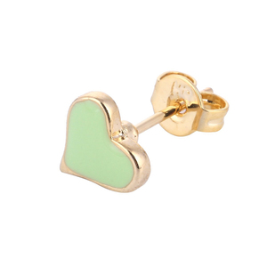 Daochong <span class=keywords><strong>925</strong></span> personalizzato in <span class=keywords><strong>argento</strong></span> Sterling piccoli simpatici <span class=keywords><strong>orecchini</strong></span> a forma di cuore per ragazze bambini - Product Image 3