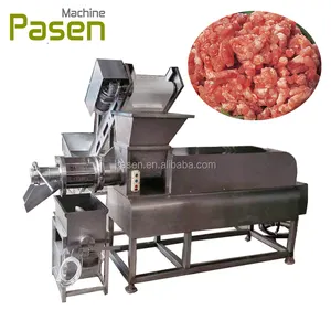 Golden supplier Bone and meat separator machine for chicken / Rabbit skeleton meat bone separating machine