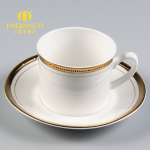 Set di Tazze da Caffè e Tè in Ceramica Porcellana Turca Araba di Lusso con Bordo Dorato, Vendita all'Ingrosso a Prezzi Convenienti - Product Image 3