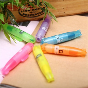 Mới đến chất lượng tốt đầy màu sắc trong suốt tên lửa <span class=keywords><strong>Highlighter</strong></span> Bút Đánh Dấu 028 - Product Image 3
