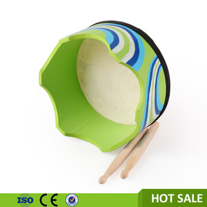 Tambor de madera piso barato tambor con palos para niños precio de fábrica - Product Image 3
