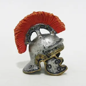 Polyresin Rome soldiers small antique military helmets fancy helmet