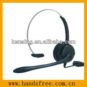 Professionnel monaural casque design avec <span class=keywords><strong>qd</strong></span> ou rj pour haute- trafic centres d'appels - Product Image 1