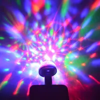 LINLI Mini USB Haushalts party Lichter Mehrfarbige Auto Atmosphäre Licht Magic Ball Sound Musik steuerung DJ Disco Light