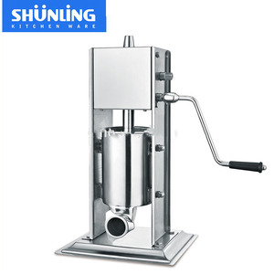 Shunling Industrial Food Machinery Manual sausage filler machine for sale