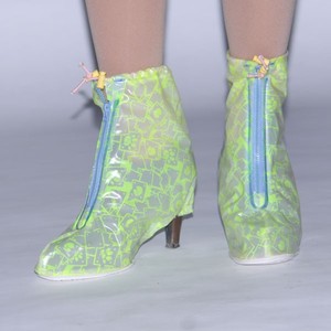 Personalizzato Impermeabile signore di alta tacco Riutilizzabile Scarpa Pioggia Copre - Product Image 3