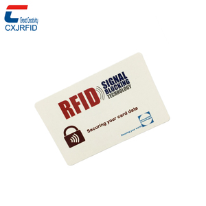 Cartes de blocage <span class=keywords><strong>RFID</strong></span> anti-hackers 13,56 MHz avec emballage personnalisé - Product Image 5