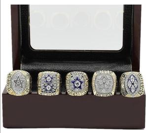 <span class=keywords><strong>Dallas</strong></span> <span class=keywords><strong>Cowboys</strong></span> <span class=keywords><strong>Championship</strong></span> <span class=keywords><strong>Ring</strong></span> Atacado Gemstone Liga Anéis Sem Caixa De Madeira - Product Image 6