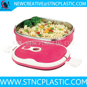 Caja de sándwich de dos niveles, con cierre de Clip, Rectangular - Product Image 6