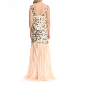 Bestdance — <span class=keywords><strong>robe</strong></span> de soirée en paillettes Vintage 1920, tenue de fête de mariage, élégante - Product Image 3