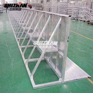 Concert <span class=keywords><strong>Mojo</strong></span> Événement Barricade en aluminium Barrière de contrôle des foules pliante - Product Image 1