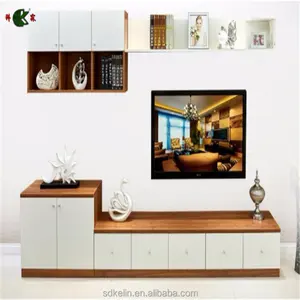CARB P2 Mdf/plywood simple tv stand wood tv cabinet