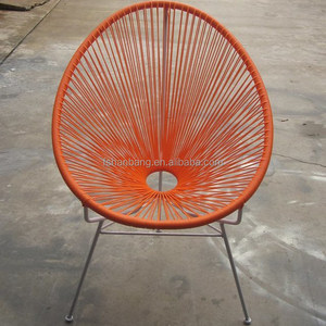 Chaise ovale contemporaine <span class=keywords><strong>en</strong></span> rotin tressé pour enfants, couleur soleil, avec éclairage festif pour usage <span class=keywords><strong>en</strong></span> parc - Product Image 2